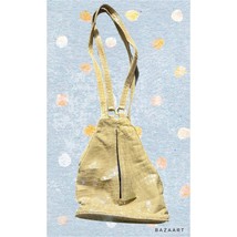 Women&#39;s Sling Bag Faux Crocodile Print Taupe Color - £17.15 GBP