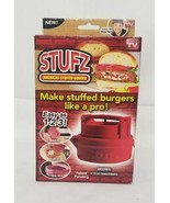 StufZ Burger Press As seen On TV, Make Stuffed Burgers Like a Pro-New Se... - $13.30