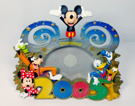 Disneyland 2005 Collectible Mickey Mouse Bobble Souvenir Picture Frame D... - $14.95