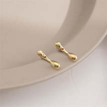 18K Gold-Plated Drop Ear Jackets - £10.17 GBP