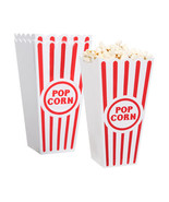 Plastic Popcorn Containers Classic Popcorn Boxes Bucket for Movie Night - £8.59 GBP+
