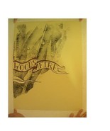 Woods Enflammé De Affiche Signé Et Numéroté Par Artiste Sérigraphie - $658.17 MXN