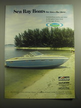 1979 Sea Ray Boats Ad - Sea Ray boats for times like these - £14.30 GBP