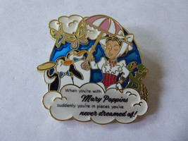 Disney Trading Pins 156343 Mary Poppins and Animals - Umbrella - When You&#39;re - £14.54 GBP