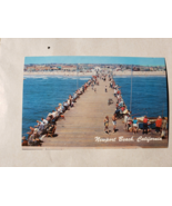 Vintage Postcard - Newport Beach Fishing Pier 1960s -  Golden West - £11.71 GBP