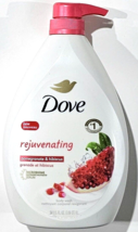 Dove Rejuvenating Pomegranate &amp; Hibiscus Body Wash 34oz. - £22.42 GBP