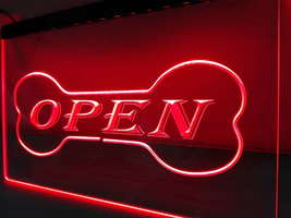 Dog Bone Pet Shop Illuminated Led Neon Sign Hang Wall Decor, Lights Décor Art - £20.77 GBP+