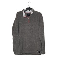 Southern Marsh 1/4 Zip Pullover - Size Medium - Gray Sherpa - Men&#39;s Outdoor - $25.73