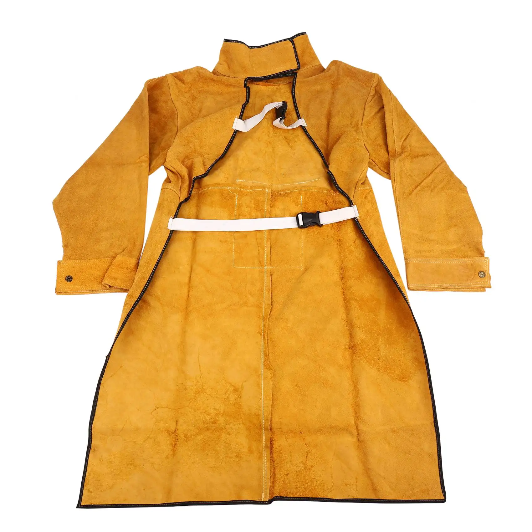 120cm Welding Apron Flame Retardant Long Sleeve Welder Protective Clothi... - £100.79 GBP