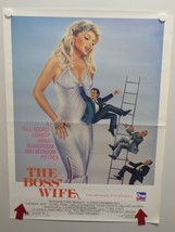 The Boss&#39; Wife Daniel Stern Fisher Stevens Home Video Poster 1986 - £11.83 GBP