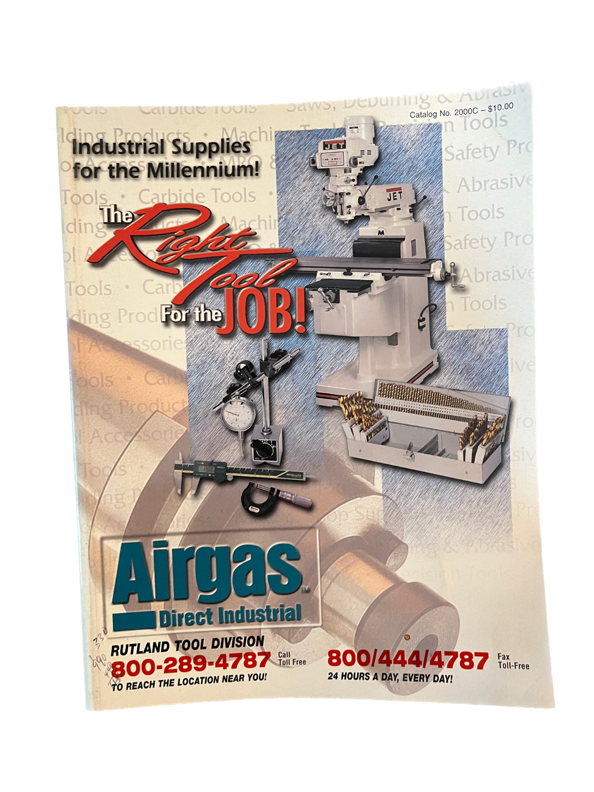 AIRGAS DIRECT INDUSTRIAL CATALOG 2000C - $9.90