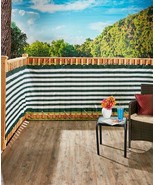 Privacy Fence Patio Deck Wall 15-ft Weatherproof Fencing Screen Cover - ... - $371.97 MXN