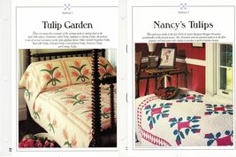 2x Best Loved Quilt Applique Tulip Garden Nancy&#39;s Tulip Plastic Template... - $11.99