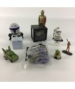 Star Wars Empire Strikes Back Toy Lot Lucas C3PO Yoda Stormtrooper Keych... - £18.60 GBP