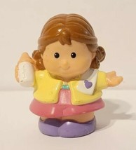 Fisher Price Little People Mom Mother Mommy w/ Baby Bottle For Happy House Woman - £3.95 GBP