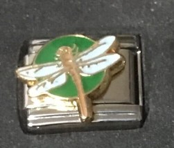 Dragon Fly Rare Wholesale Italian Charm Enamel 9mm Link K45 - $15.00