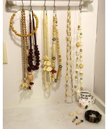 Lot Estate Benefits Charity Librarian Chunky Jewelry Shabby Chic Gaudy N... - £68.14 GBP