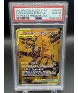 2021 POKEMON SM BLACK STAR PROMO #SM248 FULL ART/PIKACHU &amp; ZEKROM GX PSA 10 - $272.24