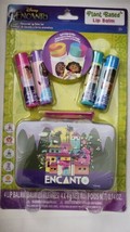 Disney Encanto Plant Based 4 Lip Balm Set &amp; Collectible Tin Case  - £9.89 GBP