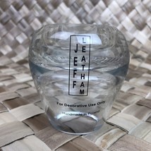 Jeff Leatham Flowers By Design Egg Shape Tea Light Candle Holder White Barn - $318.03 MXN