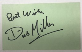 Dick Miller (d. 2019) Signed Autographed Vintage 3x5 Index Card - £11.77 GBP