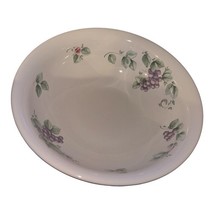 Vintage 8&quot; Round Vegetable Bowl Grapevine PFALTZGRAFF Serving Bowl Grapes - $29.67