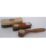 SHOE SHINE BRUSHES &amp; POLISH DAUBER 100% Horsehair Kiwi Eykosi SELECT: Brush - £8.69 GBP+