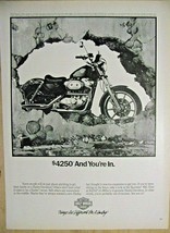 Harley-Davidson Sportster 883 magazine ad-1990 - $2.95