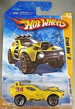 2010 Hot Wheels Target Snowflake #21 New Models 21/44 STING ROD II Yellow Varia - £6.72 GBP