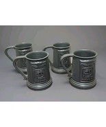 VTG 1976 Pewter Mugs Steins Tankards Nabisco Uneeda Premium Saltines (Lo... - $20.42