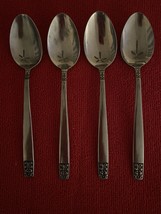 Stanley Roberts Danesmore 4 Teaspoons Stainless Japan Vintage 6.25&quot; each - $19.68