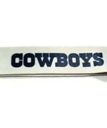 Dallas Cowboy Keychain Lanyard Football NFL New With Clip Silver Blue - £11.67 GBP