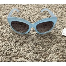 Janie and Jack Cat Eye Sunglasses Blue Size 4+ New with tags - $184.52 MXN