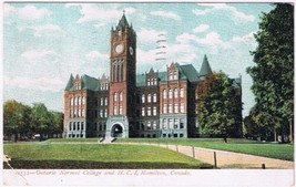 Postcard Ontario Normal College &amp; Hamilton Collegiate Institute Hamilton Ontario - £3.81 GBP