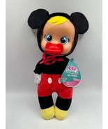 2024 Cry Babies TINY CUDDLES Disney 10&quot; MICKEY MOUSE INSPIRED Baby Doll - $22.12