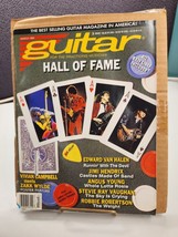 Guitar Magazine March 1992 Hall of Fame Van Halen Jimi Hendrix Angus Young - £9.05 GBP