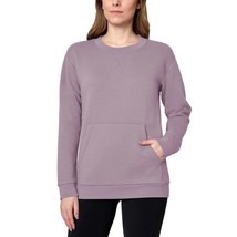 Mondetta Women&#39;s Plus Size 2X Purple Crew Neck Sweatshirt NWT - £10.56 GBP