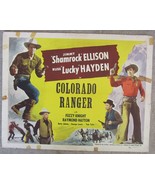 Vintage Original 1950 COLORADO RANGER Movie Poster 22&quot; x 28&quot; James Ellis... - €25,79 EUR