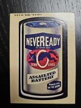 Topps Wacky Packages 3rd Series 1973 Neveready Assaulted Battery Vintage... - $18.93 CAD