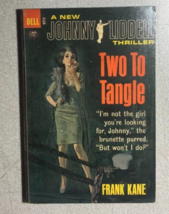 TWO TO TANGLE Johnny Liddell mystery by Frank Kane (1965) Dell paperback 1st - $14.84