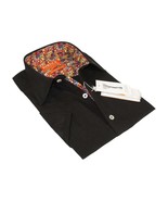 Men Premium Quality Soft Linen Sports Shirt By INSERCH Short Sleeves SS717 Black - €51,55 EUR