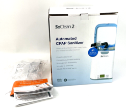 SoClean 2 Auto CPAP Equipment Cleaner + Sanitizer Machine SC1200 W/Adapt... - $128.69