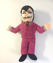 1992 Gomez Addams Doll The Addams Family Cartoon 14&quot; Rare Vintage Collectible - £36.92 GBP