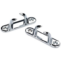 2 Pack of 3-1/2 Inch Chrome Plated Zinc Bow Chocks for Boats - $295.61 MXN