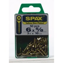 Bx/50 x 5: Spax Multi-Material Screw (4101010350162) - $25.40 CAD