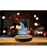 LED Base included | Strength Tarot Symbol Masterfully Engraved in Crysta... - $484.70 MXN+