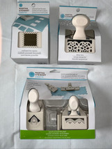 Martha Stewart Edge Border Punches Paper Punch Lot Of 4 Punches Daisy Lace Doily - £38.17 GBP