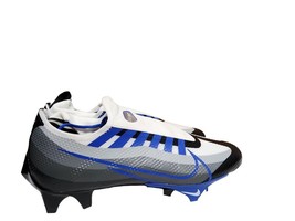 Nike Vapor Edge 360 Pro DQ3670-041 Mens White Blue Size 7 Football Cleats - $99.00
