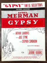 Gypsy ETHEL MERMAN SONG BOOK Sheet Music BROADWAY Musical STEPHEN SONDHE... - £11.72 GBP