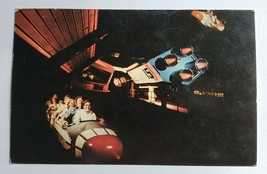 1976 WALT DISNEY WORLD SPACE MOUNTAIN RIDE POSTCARD ORLANDO FLORIDA VINTAGE - $4.99